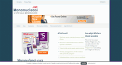 Desktop Screenshot of mononucleosi.net